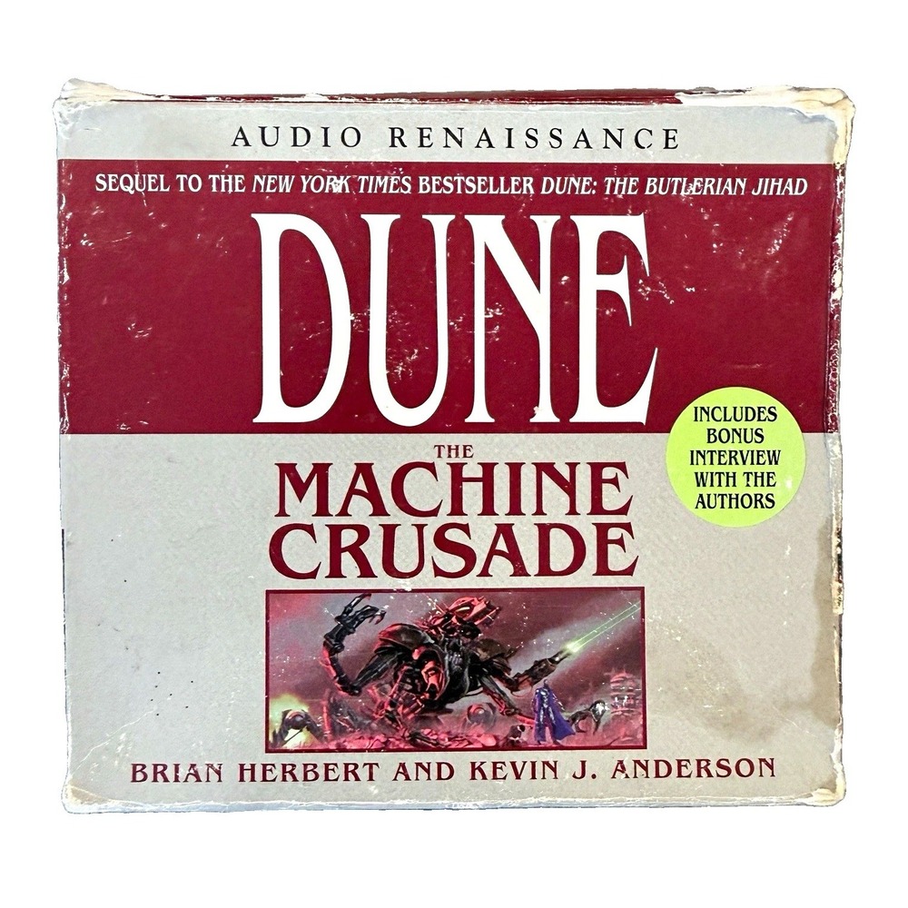 Dune The Machine Crusade 22 CD Audio Book Unabridged Audio Renaissance Sci-Fi